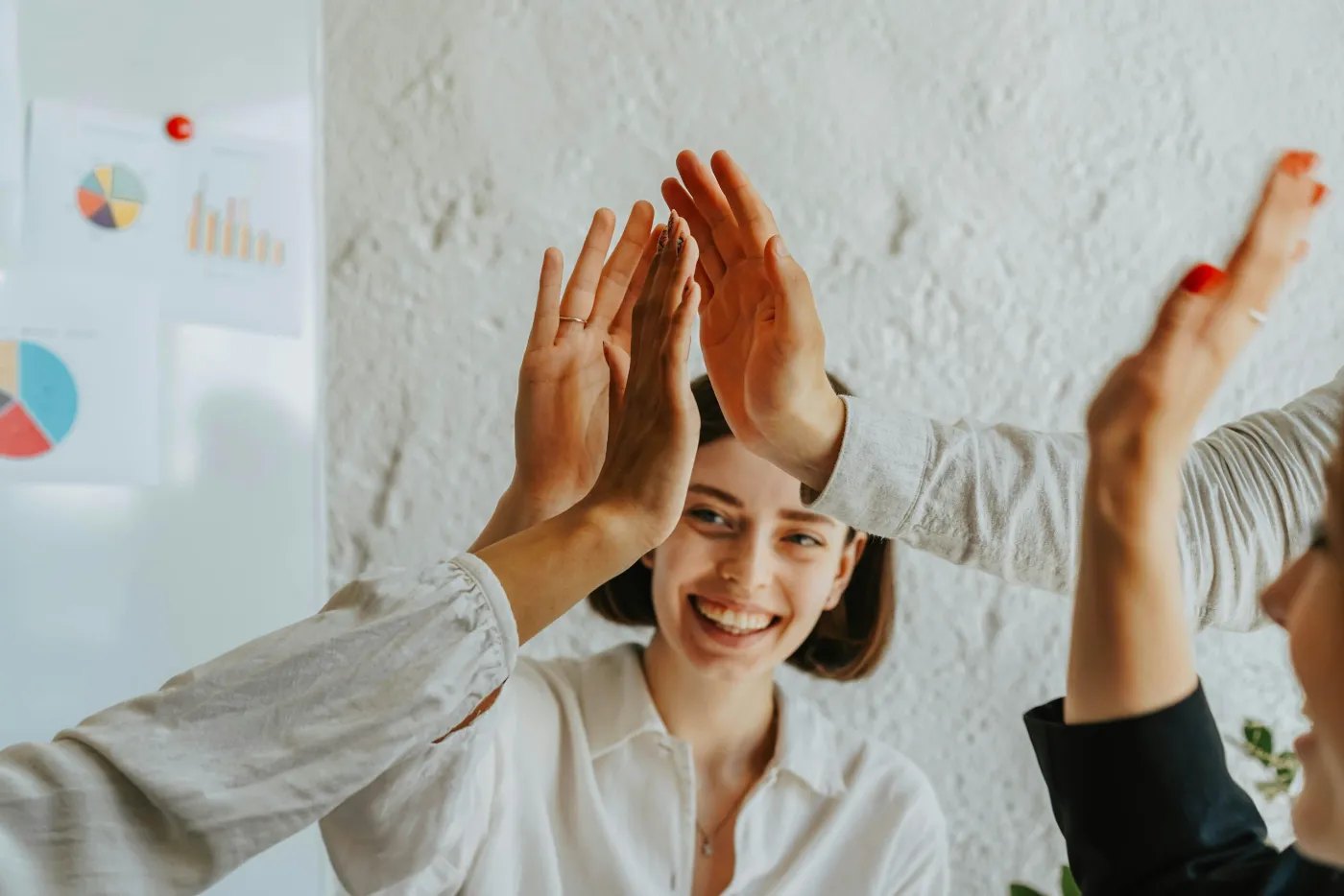 Business owners meeting with a funding specialist